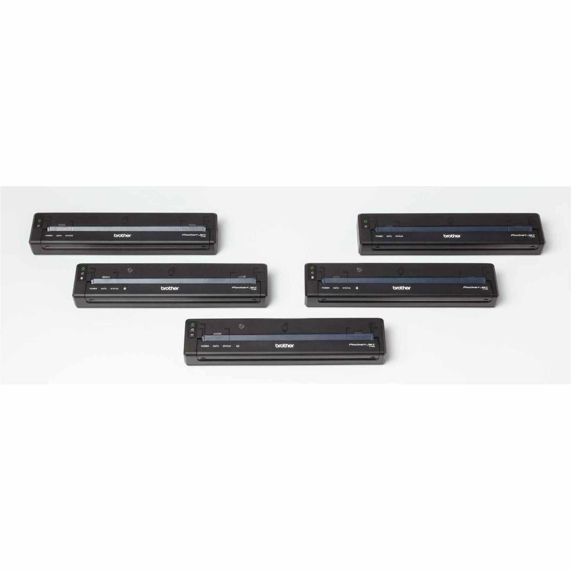 Brother PJ-883 Mobile Direct Thermal Printer - Monochrome - Portable - Label Print - USB - USB Host - Bluetooth - Wireless LAN - Near Field Communication (NFC) - 11" Print Length - 8" Print Width -...