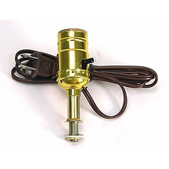 National Artcraft® 6' Brown Cord with Edison Socket Lamp Kit