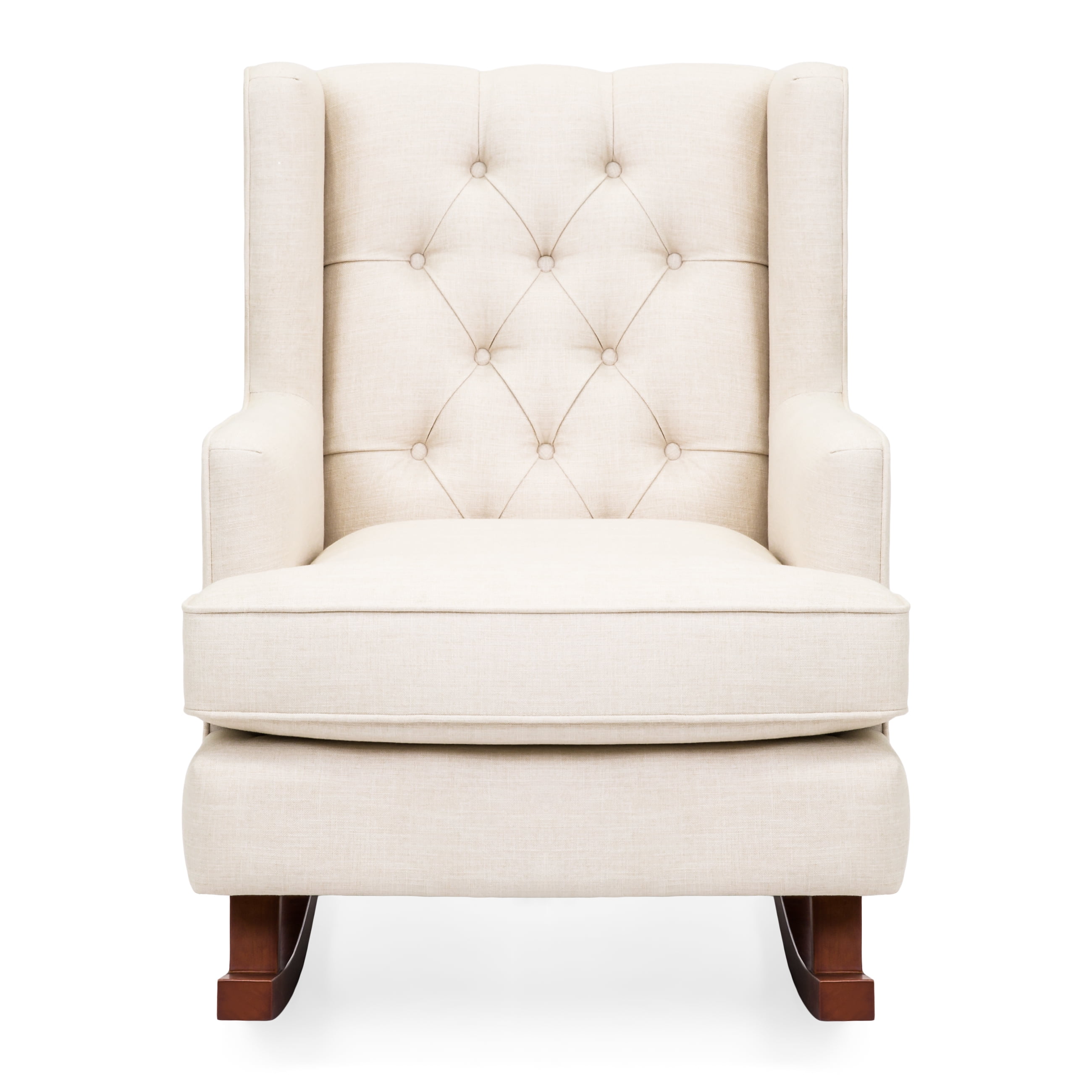 tufted wingback rocker