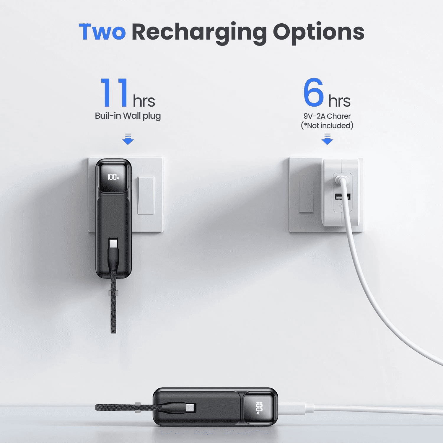 Entronix Mini Power Bank - 5000 mAh USB-C