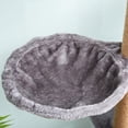thumbnail image 6 of NOVELAR Fluffy Cat Hammock, 16.9 x 11.8 in, Adjustable Hanging Bed for Pain Relief, Cozy Curled-Up Resting Spot for Felines, 6 of 7
