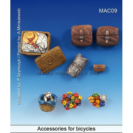 Detailed Miniature - Mantis Miniatures 1:35 Accessories for Bicycles -Resin Details #MAC09