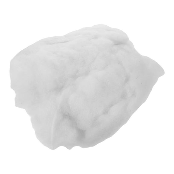 AURARMLET White 3D PP Cotton Polyester Fiber Fill for Couch and Craft Cushion