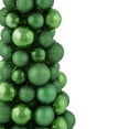 thumbnail image 7 of Northlight 3-Finish Shatterproof Ball Christmas Tree with Tinsel - 15.75" - Green, 7 of 7