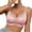 Pink, variant on Ladies Solid Foam Padding Wireless Soft Support Fixed Padding Comfortable Everyday Bra