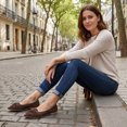 thumbnail image 2 of Ecetana Womens Flats Pointed Toe Ballet Flats for Women Comfort Soft Slip On Flat Shoes, 2 of 9