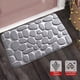 thumbnail image 4 of Color Sólido Cuarto de baño Puerta Absorbente No resbalón Alfombra Grande Decoración Niño Sala de estar Almohadillas Soft Almohadillas Accesorios Gris, 50x80cm Methold HA009646-10, 4 of 6