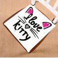 thumbnail image 1 of Cojín ABPHQTO Motivation Slogan I Love Kitty para silla 50x50 cm, 1 of 1