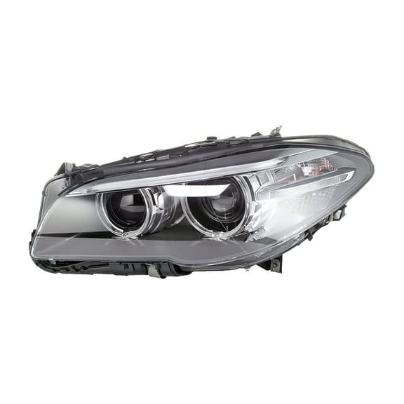KAI New OEM Replacement Driver Side Headlight Lens And Housing, Fits 2014-2016 BMW 5 Series