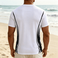 thumbnail image 4 of Cmfcve Quick Dry Mens Shirts Plus Size Short Sleeve Sun Protection Shirts Summer Beach Vacation Casual Athletic Shirts & Tops, 4 of 6