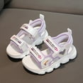 thumbnail image 6 of REDARER Boys and Girls Solid Color Fashionable Soft Sole Sandals Beach Shoes Children's Sandals,Size 13, 6 of 9