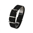 thumbnail image 3 of Durable Military Fabric Buckle Woven Nylon Wrist Watch Band Strap 18-22mm, 3 of 3