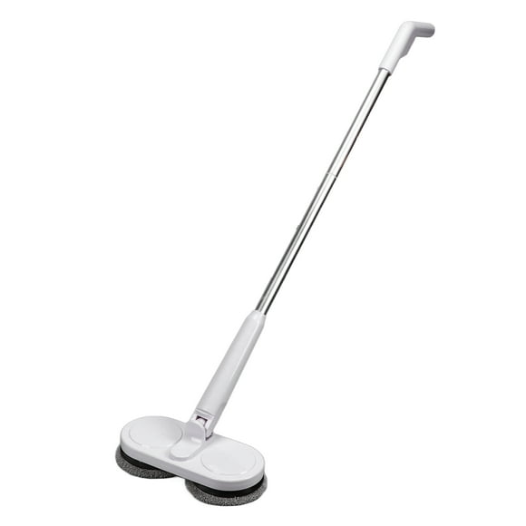 Spin Scrubber, 60min Endurance Electric Floor Cleaner Cordless Wide Application 90 Degree Bend USB Charging  For Housework
