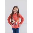 thumbnail image 3 of Sudadera con Capucha para Niña Pequeña Disney Minnie Mouse Roja Talla 3T, 3 of 7