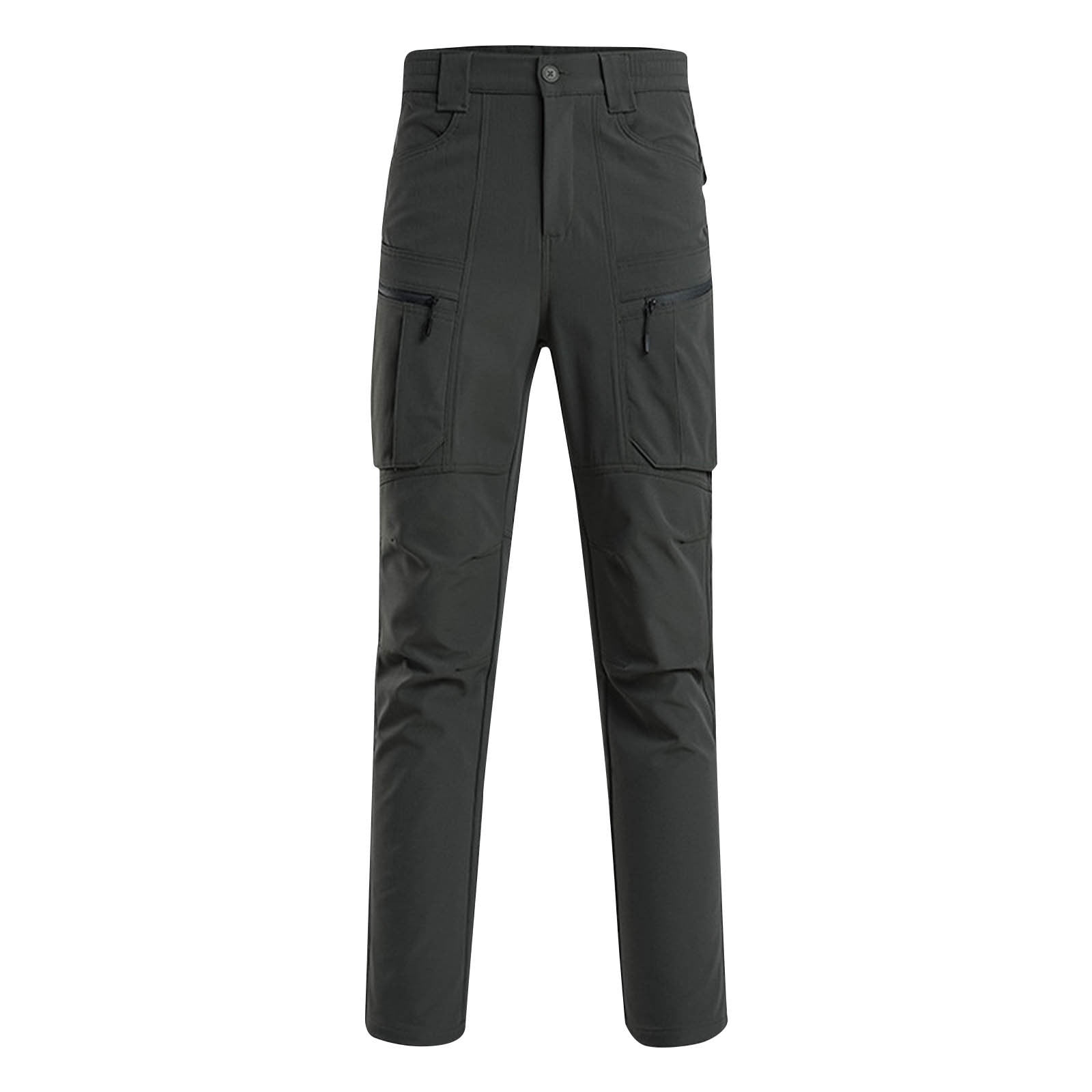 Pantalon Cargo Homme Travail - Léger, Coupe Ample, Taille élastique Et Poches Pratiques - Grandes Tailles Disponibles