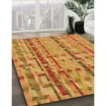 thumbnail image 3 of Ahgly Company Machine Washable Indoor Rectangle Transitional Orange Red Orange Area Rugs, 2' x 4', 3 of 7