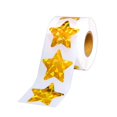 thumbnail image 3 of Lubelski 1 Roll Star Sticker Exquisite Self-adhesive Creative DIY Wrapping Box Star Sticker Home Supply, 3 of 8