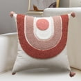 thumbnail image 1 of Fiudx Funda de Almohada Bordada, Diseño de Fibra de Lino Suave, Cierre de Cremallera Invisible, Lavable a Máquina, Decoración de Sofá para El Hogar, Uso Diario o Decoración Navideña, Estilo Multicolo, 1 of 6