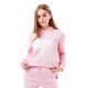 thumbnail image 1 of Hype - Sudadera Corta Escritura Niñas (Rosa), 1 of 3