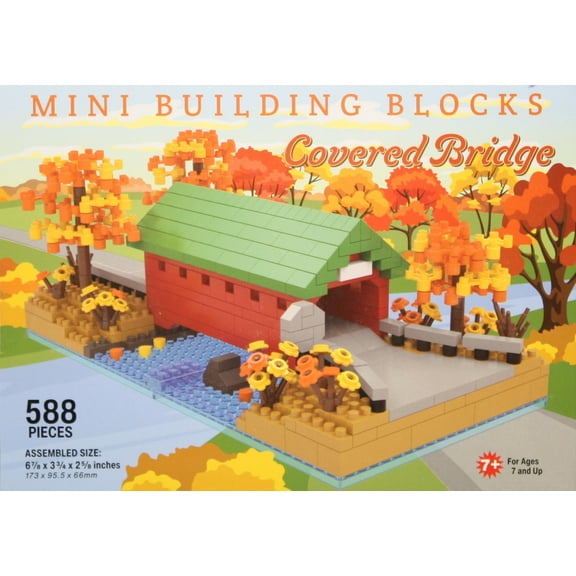 Mini Building Blocks - Covered Bridge