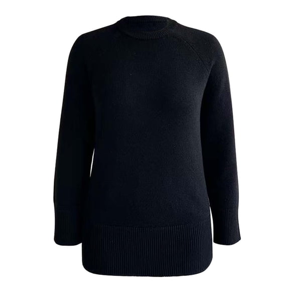Suéter George para Mujer, Cuello Redondo Rayas Marino Talla Eg