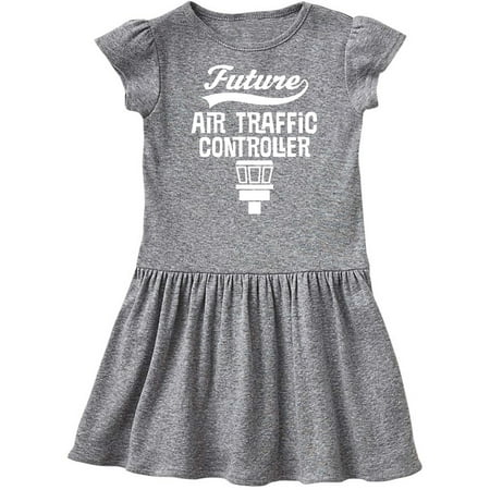 

Inktastic Future Air Traffic Controller Gift Toddler Girl Dress