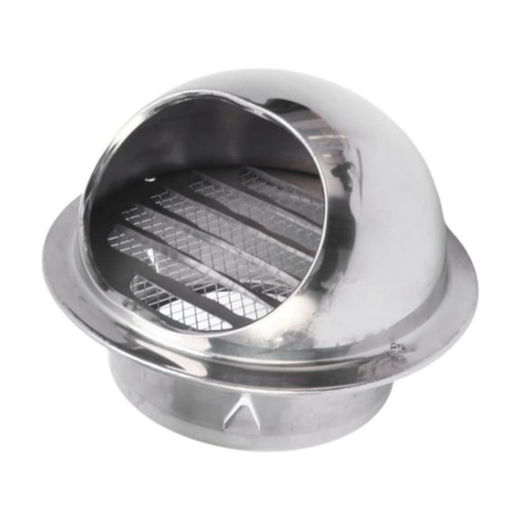 yotijay Dryer Vent Cover Stainless Steel Window Dryer Vent Exterior Rainproof Wind Cover