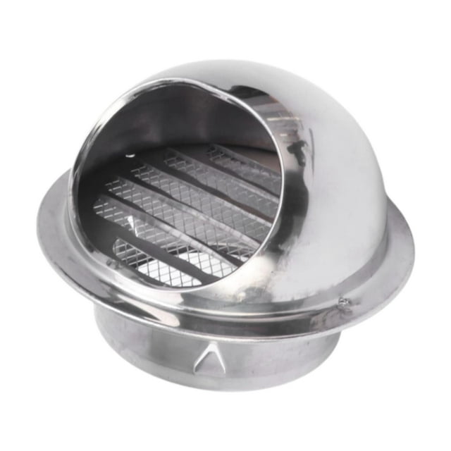 Cubierta de Ventilación BLESIY para Secadora de Ventana Acero Inoxidable 10,16 cm