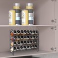 thumbnail image 2 of Organizador de especias SWOMMOLY con 32 tarros de cristal y etiquetas, 2 of 7
