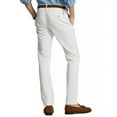 thumbnail image 2 of Men's Stretch Straight Fit Chino Pants Wht 33x30, 2 of 4