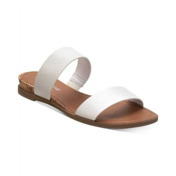 Sun Stone Easten Slide Sandals White 5M