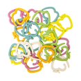 thumbnail image 3 of segolike 24 Pieces Crochet Stitch Markers Crochet Clips Modern Multi Color Easy Carrying Colored, 3 of 9