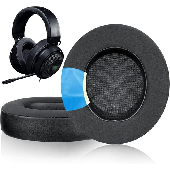 SOULWIT Cooling-Gel Headphones Ear Pads Cushions Replacement for Razer Kraken Pro V2, Kraken 7.1 V2, Kraken