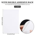 thumbnail image 2 of 10 pc 10 Sheets PET Double Sided Tape Sheets 11.8x8.2" Antiskid Adhesive Tap Sheet for Arts Craft Photo Albums Making, 2 of 8