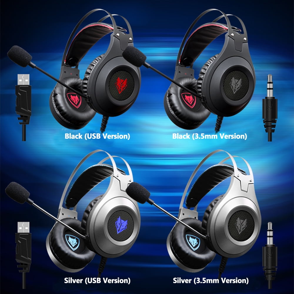 NUBWO N2 3.5MM Gaming Headset Headphone with Microphone For PS4 PC Laptop Xbox