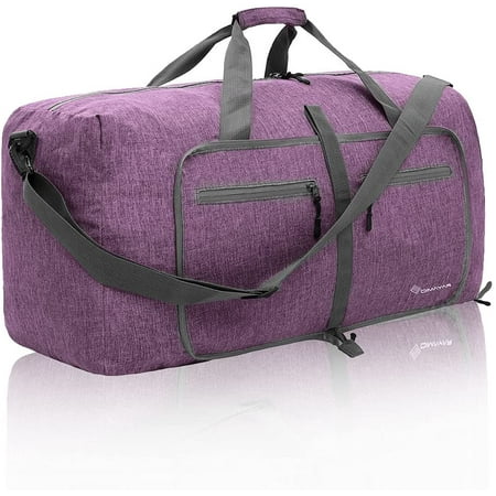 Duffel Bag 65L Packable Duffle Bag with Shoes Compartment Unisex Travel ...