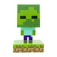 thumbnail image 1 of Lámpara Paladone Minecraft Zombie - Lámpara nocturna portátil (8 cm), 1 of 5