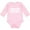 AD-Pink, variant on Chicago Skyline Grunge Boys or Girls Long Sleeve Baby Bodysuit