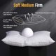 thumbnail image 3 of Pillow DOWNSTORIA, plumón de ganso de lujo, tamaño king, 2 unidades, 3 of 8