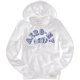 thumbnail image 1 of Aeropostale - Sudadera con capucha para mujer Aero Ny, color blanco, extragrande, 1 of 1