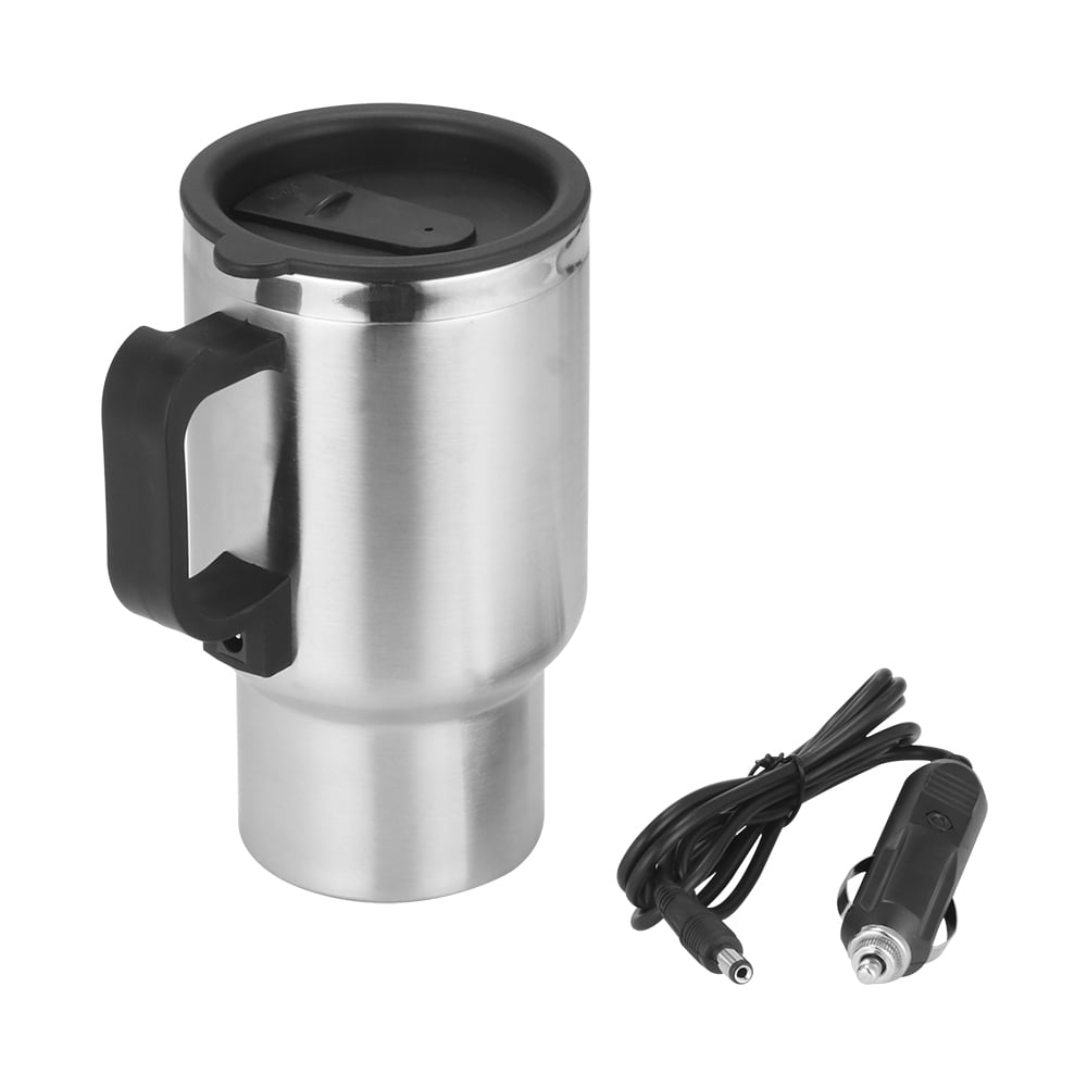 Water Heater Coffee Mug Car Electric Travel Kettle Heating Cup 500ml 12v