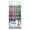 Bright Colors (6-count), variant on BAZIC Dayton Black Rollerball Pen 0.7mm w/ Regulator, (3/Pack), 1-Pack