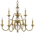 thumbnail image 4 of Hinkley Lighting - Eleanor - 9 Light Medium 2-Tier Chandelier in Traditional, 4 of 5