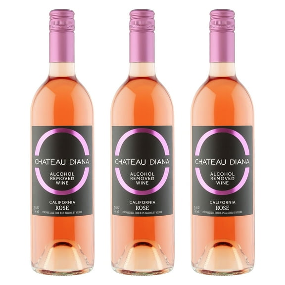 Chateau Diana Zero Alcohol Rose - 3 Pack