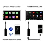 Binize USB Wireless CarPlay Dongle Wired Android Auto AI Box Mirrorlink Car Multimedia Player Bluetooth Auto Connect