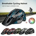 thumbnail image 2 of Bat Fox Mtb Cycling Helmet Integrated Adjustable Road Bicycle Helmet Lightweight Comfortable Aerodynamic Riding Safety Helmet, 2 of 5