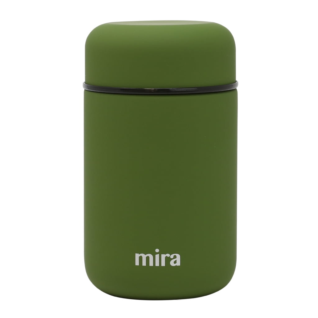  MIRA 9oz Insulated Food Jar Thermos for Hot Food & Soup,  Compact Stainless Steel Vacuum Lunch Container - Sky Blue : Home & Kitchen