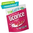 thumbnail image 7 of Yum Earth Organic Licorice Sampler Pack (2 Strawberry, 1 Black, 1 Pomegranate flavor), 5 oz bags, 7 of 7