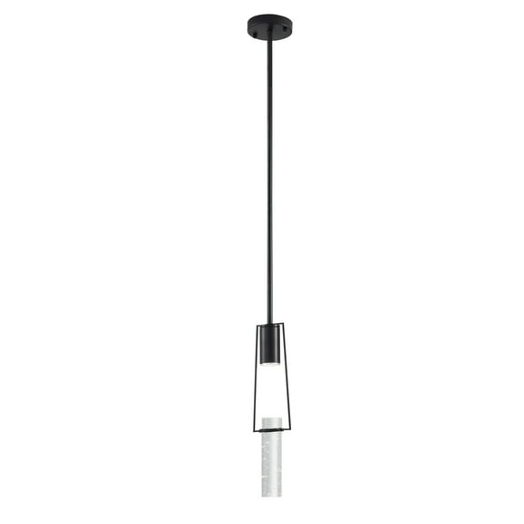 Harmony Single Pendant  Matte Black Finesse Decor