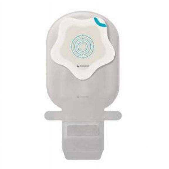 SenSura Mio Kids Filtered Ostomy Pouch, One-Piece System, Mini Length, 0 to 35 mm Stoma, Drainable, Star Shaped, Trim to Fit, Opaque, 10 Count